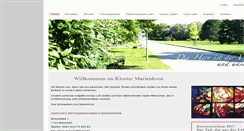 Desktop Screenshot of abtei-marienkron.at